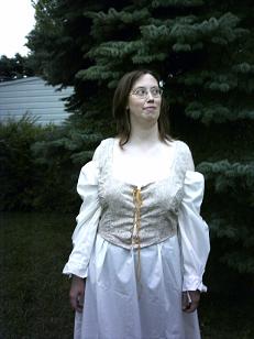 Photo of a lady's bodice
